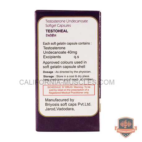 Andriol Testocaps 40mg (60 caps) for sale in California