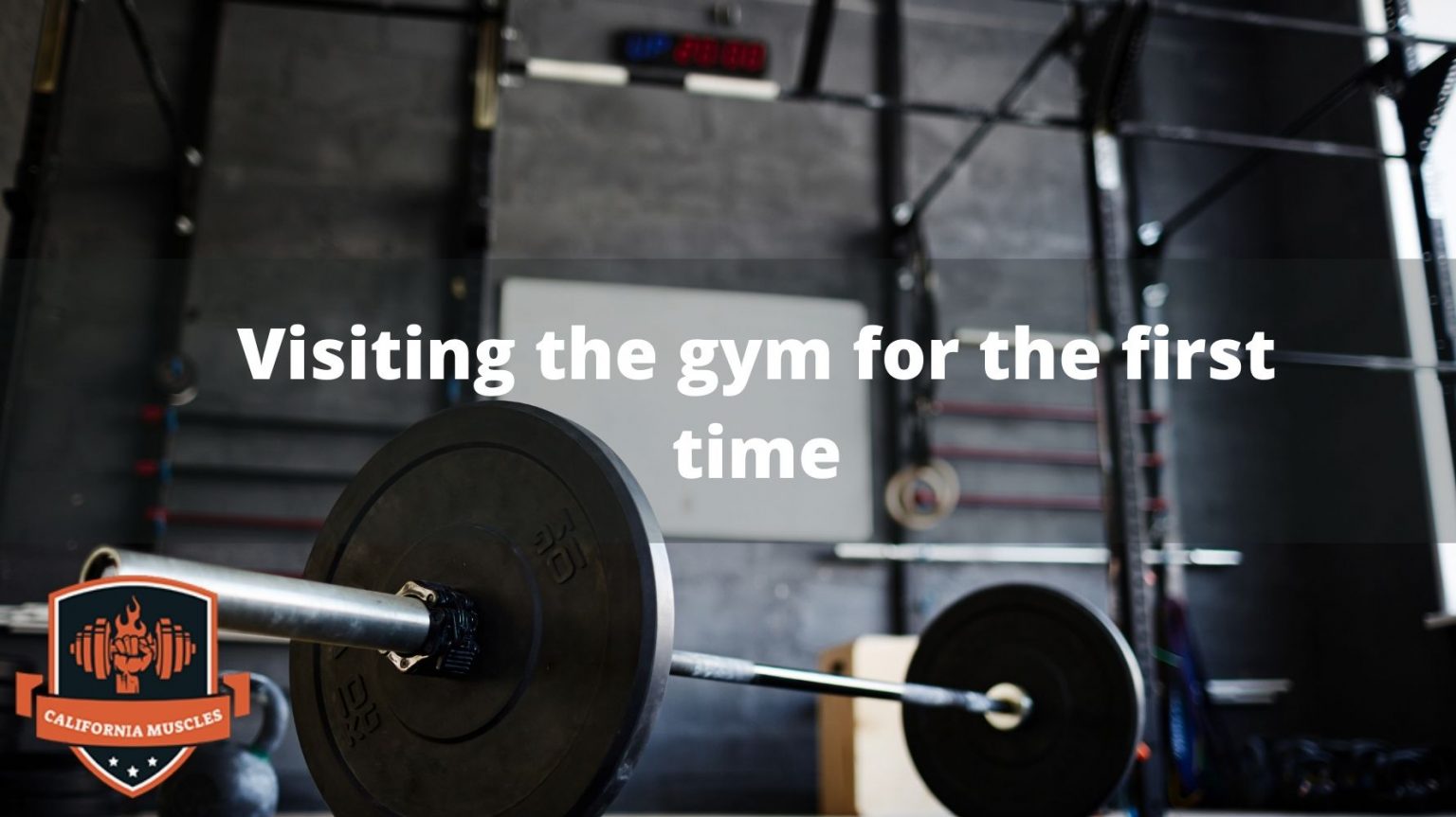 Visiting the gym for the first time High