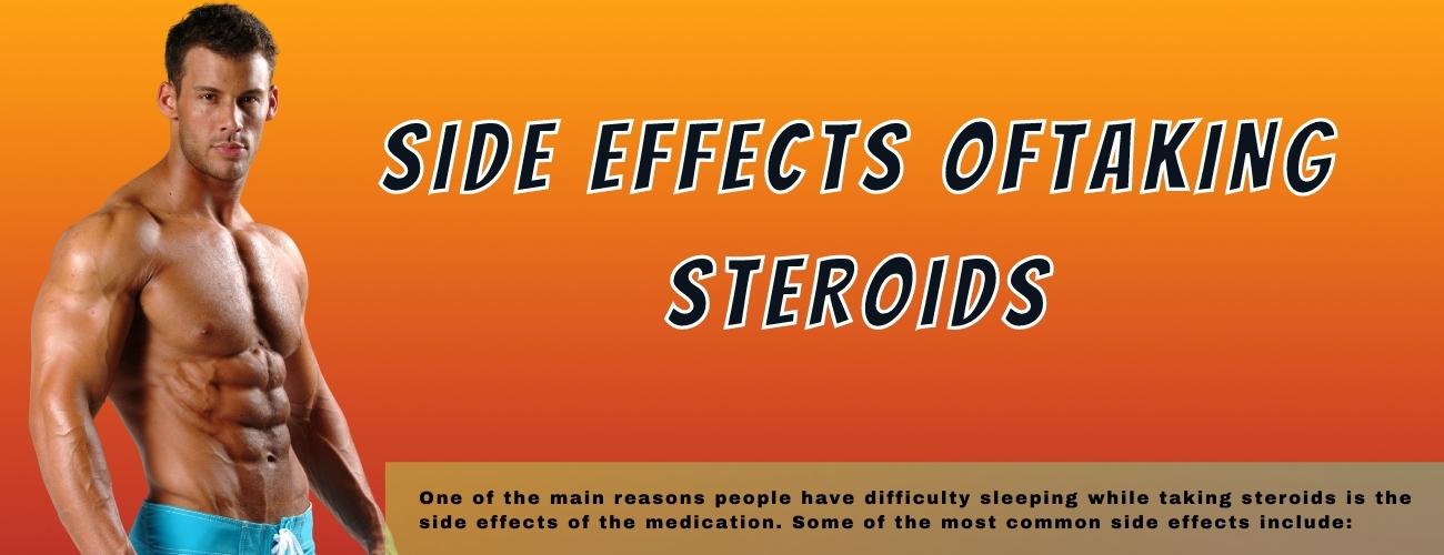 Effects of steroids in Sleeping