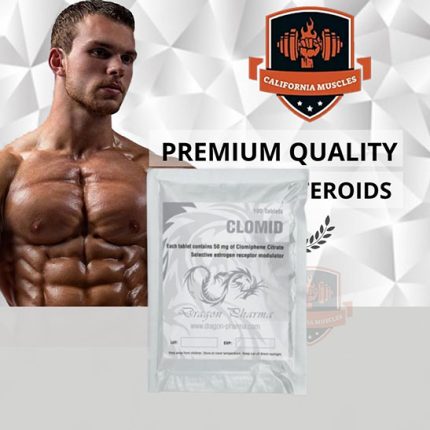 CLOMID 50 Dragon Pharma on californiamuscles.shop